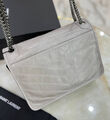 Сумка Saint Laurent Niki Medium женский кожа графитовый 160387-5