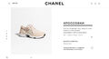 Кроссовки Chanel женский кожа розовый 118366-3