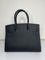 Сумка Hermès Birkin 30 женский кожа графитовый 139367-3