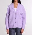 Кардиган Maje женский вязаная ткань фиолетовый 174235-1