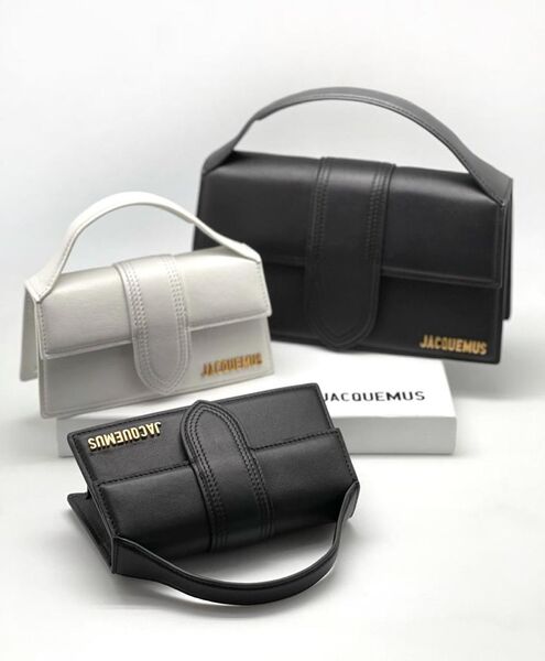 Сумка Jacquemus женский кожа черный 75868-3