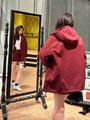 Куртка Gucci женский бордовый 156581-2
