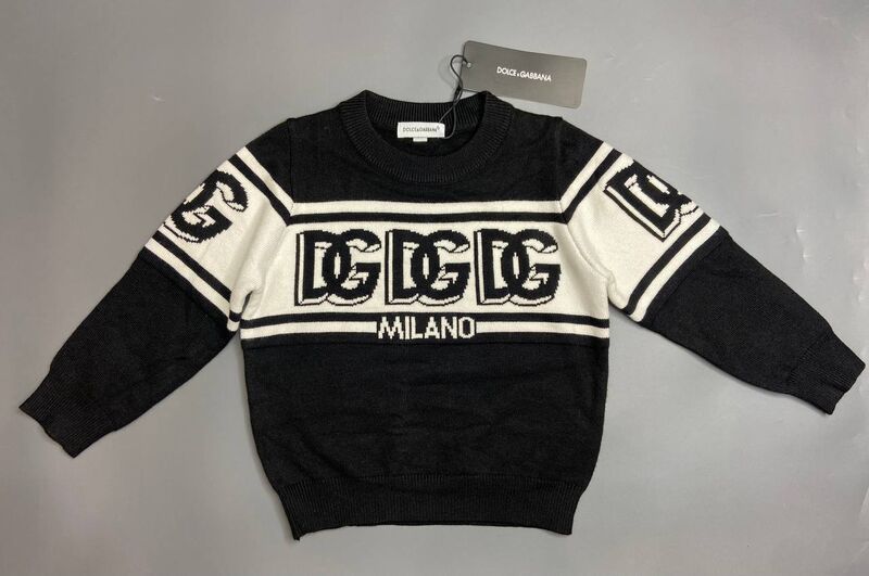 Детский свитер Dolce & Gabbana черный 176352-3