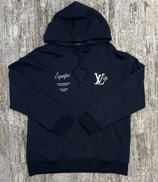 Мужское худи Louis Vuitton мужской синий 144347