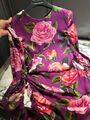 Платье Dolce & Gabbana женский шелк бордовый 184723-4