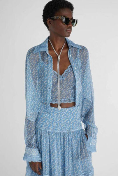 Костюм Ermanno Scervino женский бирюзовый 194282-2