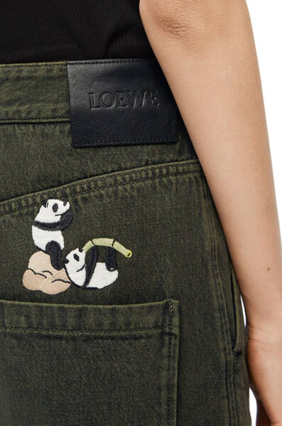 Джинсы Loewe женский джинса графитовый 138421-3