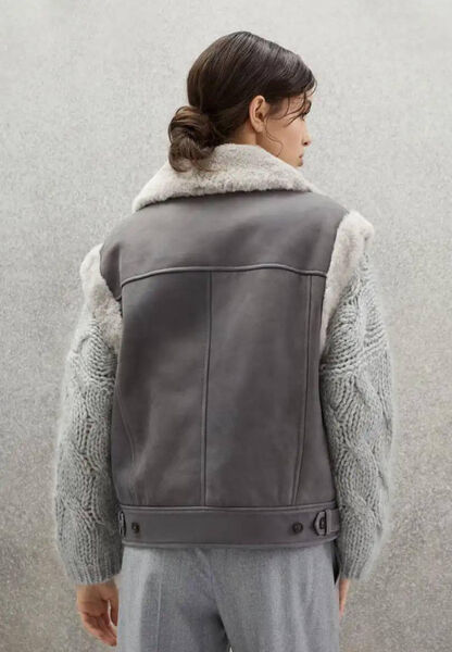 Жилет Brunello Cucinelli женский графитовый 201759-2