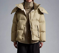 Пуховик Moncler женский бежевый 63164-1