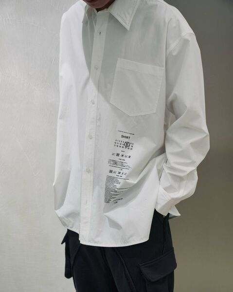 Мужская рубашка Maison Margiela мужской белый 194478