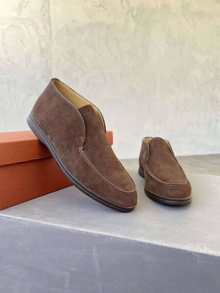 Мужские лоферы Loro Piana мужской замша 135719-2