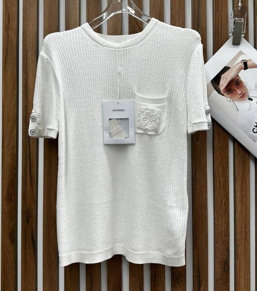 Футболка Chanel женский белый 147976