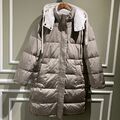 Пуховик Brunello Cucinelli женский графитовый 62292-8