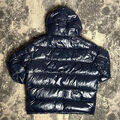 Мужской пуховик Moncler мужской синий 171408-4
