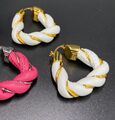 Серьги Bottega Veneta белый 70485-1
