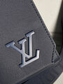 Мужская сумка мессенджер Louis Vuitton мужской кожа синий 169880-4