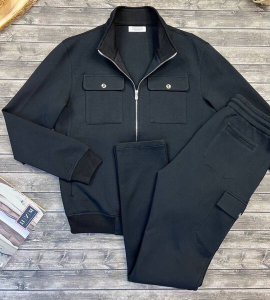 Мужской костюм Brunello Cucinelli мужской синий 118542