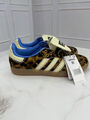 Кеды Adidas & Wales Bonner женский замша леопардовый 143550-2