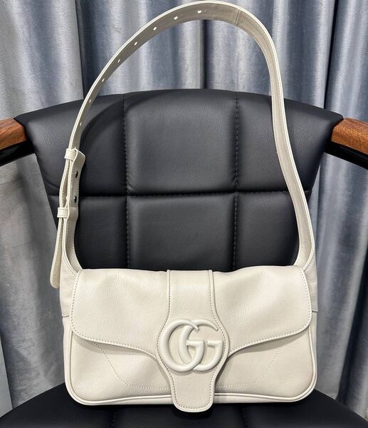 Сумка Gucci женский кожа белый 134011