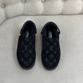 Сабо Louis Vuitton женский замша черный 132894-2
