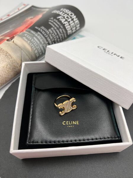 Кольцо Celine бронзовый 175268-2