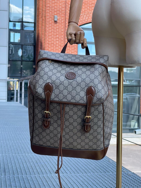 Рюкзак Gucci мужской канва графитовый 65099-5