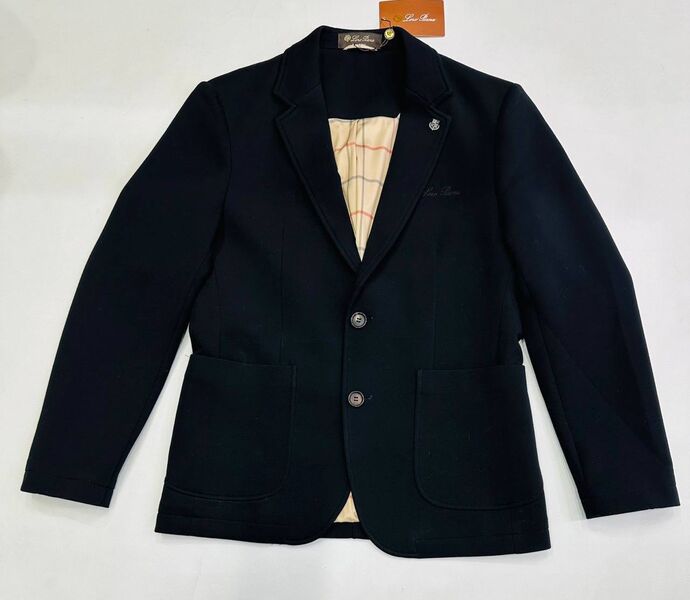 Мужской пиджак Loro Piana мужской черный 169409
