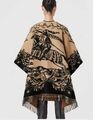 Пончо Burberry женский бежевый 125678-2