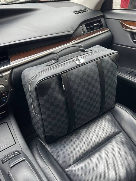 Мужской портфель-рюкзак Louis Vuitton мужской канва графитовый 65378-3
