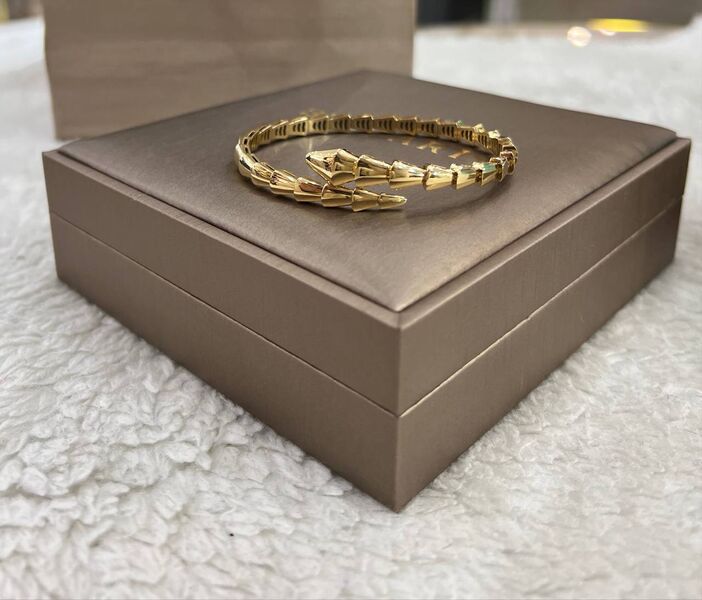 Браслет Bvlgari Serpenti бронзовый 175592-3