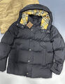 Мужской пуховик Burberry мужской черный 165360-1