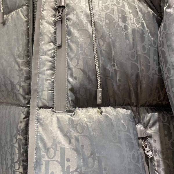 Мужской пуховик Christian Dior мужской графитовый 166543-3