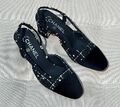Туфли Chanel женский черный,белый 138367