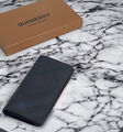 Мужской кошелек Burberry мужской кожа синий 150010-3