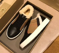 Кроссовки Burberry женский кожа черный 33019-1