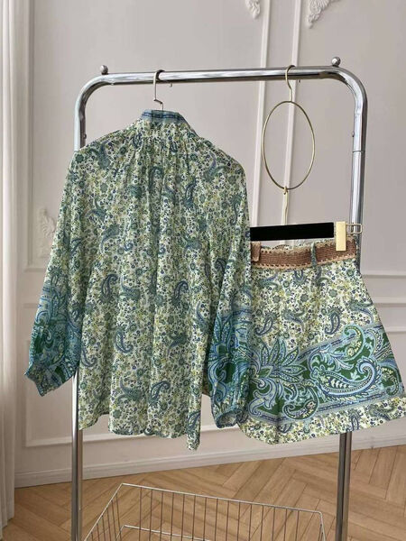 Костюм Zimmermann женский бирюзовый 150685-4