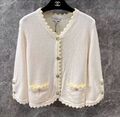 Кардиган Chanel женский молочный 179885