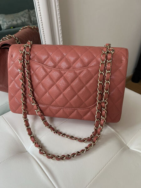 Сумка Chanel 2.55 женский кожа бордовый 141284-4