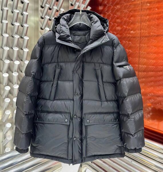 Мужской пуховик Prada мужской черный 163283