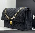 Сумка Chanel 2.55 женский замша черный 129076