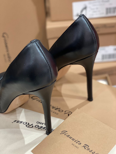 Туфли Gianvito Rossi женский кожа черный 80118-2