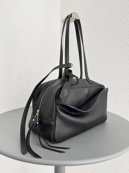 Сумка Balenciaga женский кожа черный 183949-5