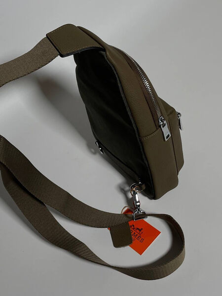 Мужская сумка слинг Hermès мужской кожа 132404-3
