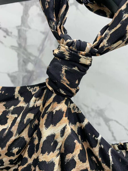 Топ Saint Laurent женский леопардовый 149199-3