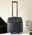Чемодан Chanel женский нейлон черный 116418-1