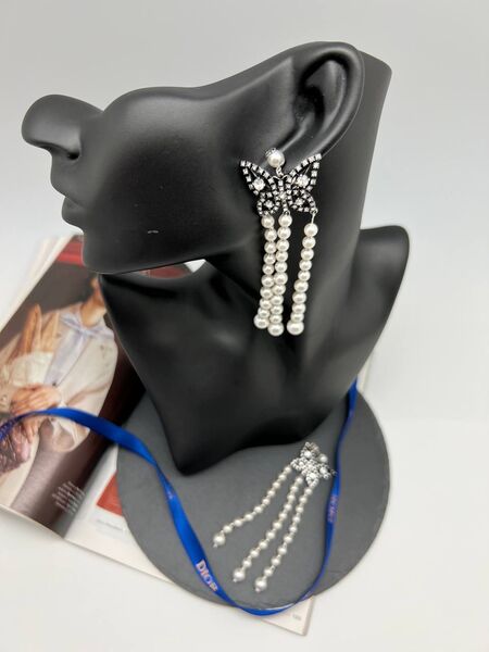 Серьги Dior графитовый 175830-3