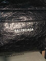 Мужской рюкзак Balenciaga мужской кожа черный 135366-5