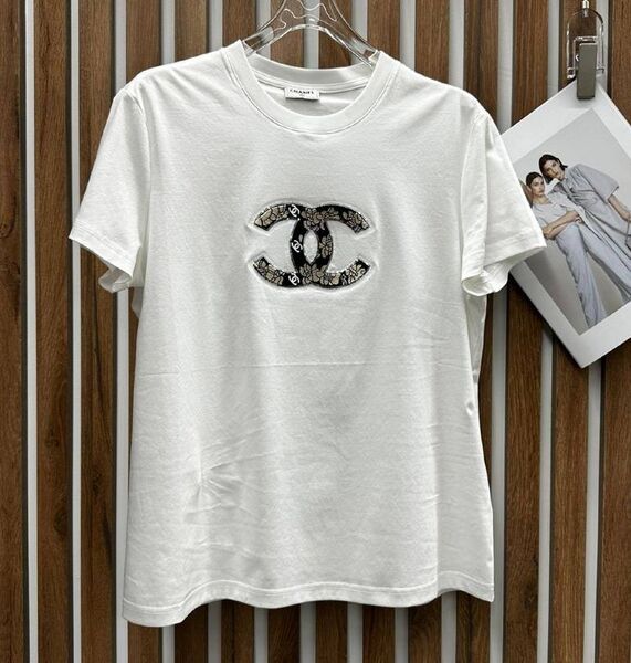 Футболка Chanel женский белый 146070