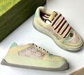 Кеды Gucci женский текстиль розовый 120808