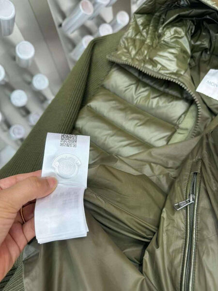 Мужская куртка Moncler мужской болотный 161312-5